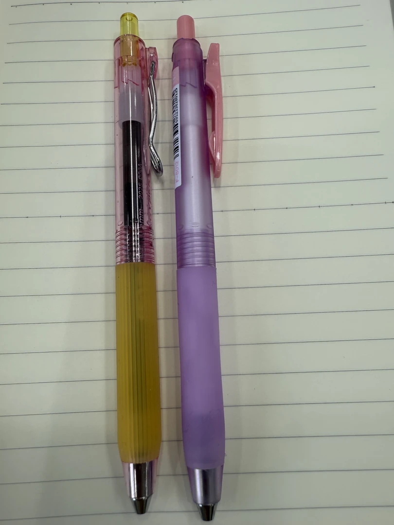 富士岛电光未来+乐青春到手2支黑墨