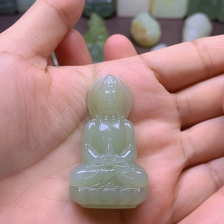 颈饰未镶嵌和田玉