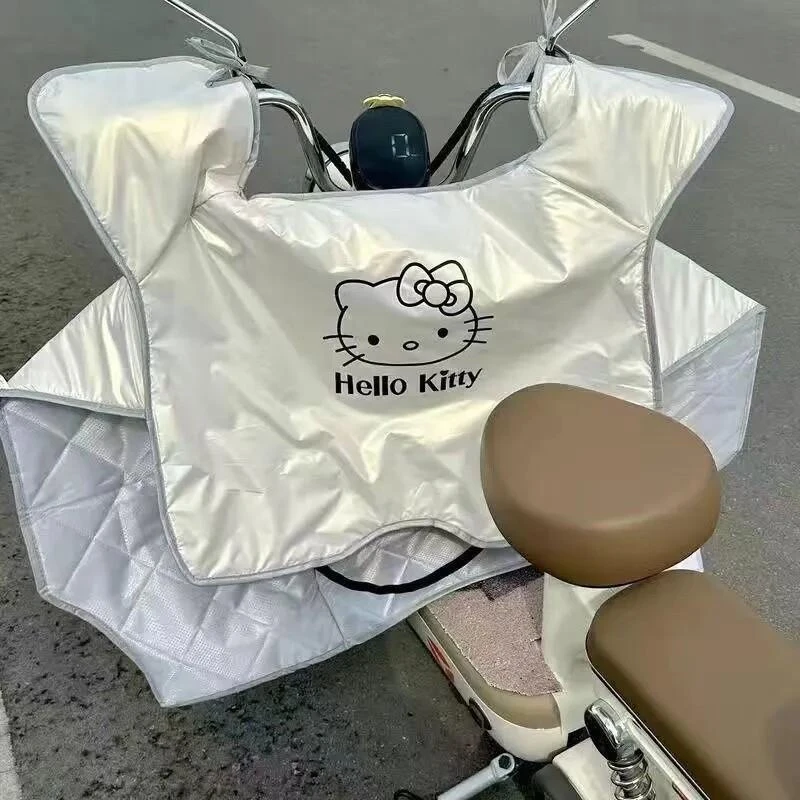 电动车挡风被夏薄款四季通用防晒双面防水加大遮阳机车2025新款