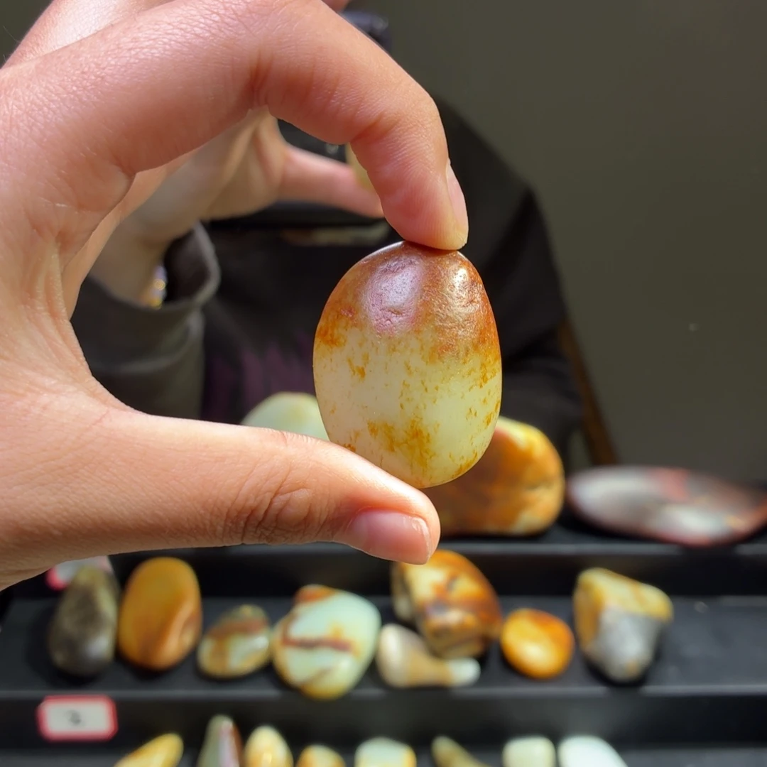 和田玉未镶嵌挂件27