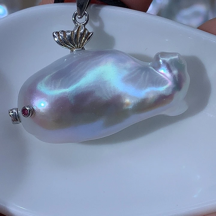 未镶嵌颈饰淡水珍珠