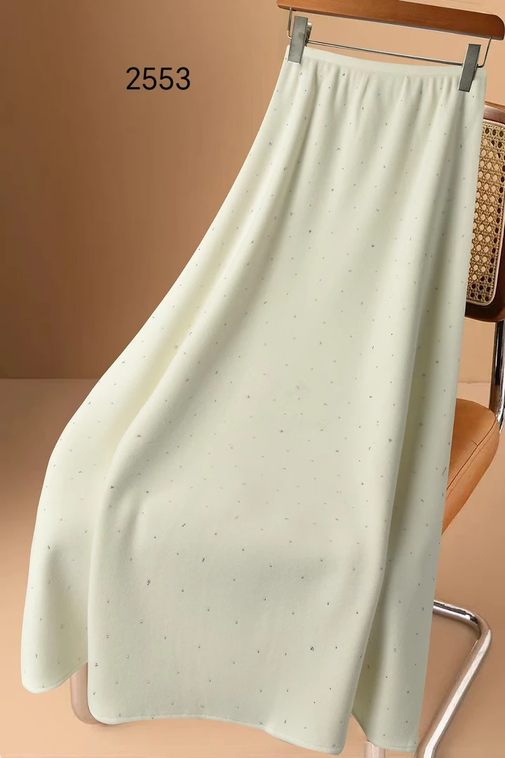 亮片闪闪半身裙秋冬新款直筒长款包臀裙