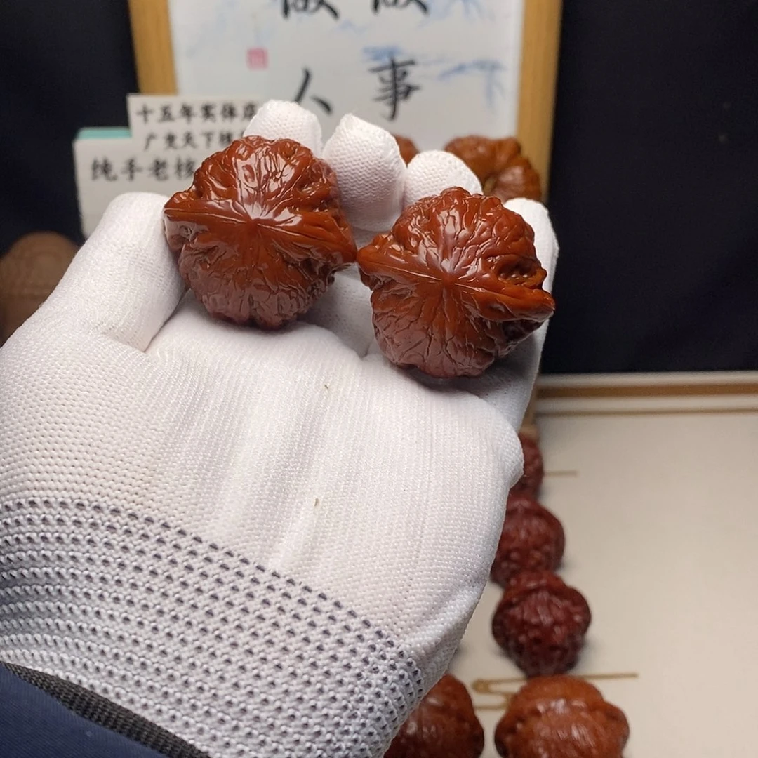 吊坠文玩核桃纯手盘铁锤妹妹大十年