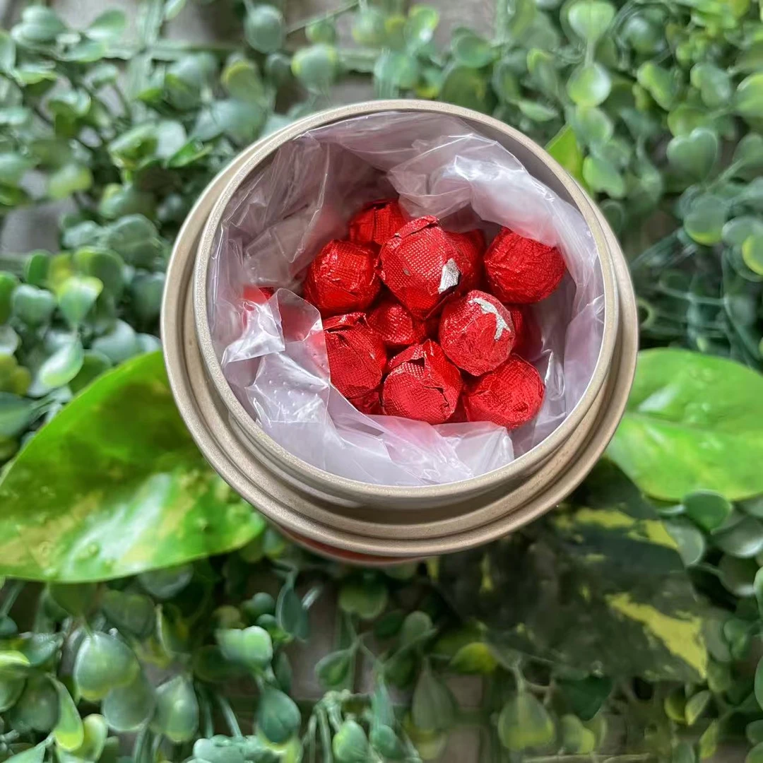雨腾古茶 红R惊T“W美 A ”全T聚N环77g/罐 （9月22）