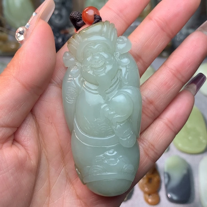 和田玉挂件未镶嵌