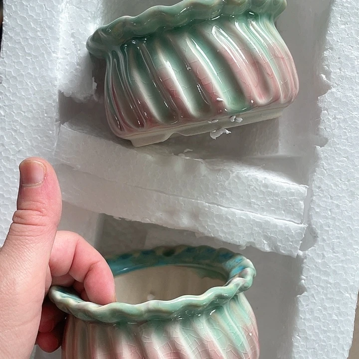 10*6 半手工花盆浮力炸