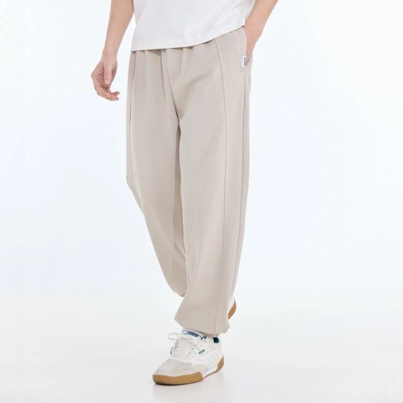 OMC基础针织长裤潮牌夏季休闲束脚裤四季可穿宽松运动卫裤男