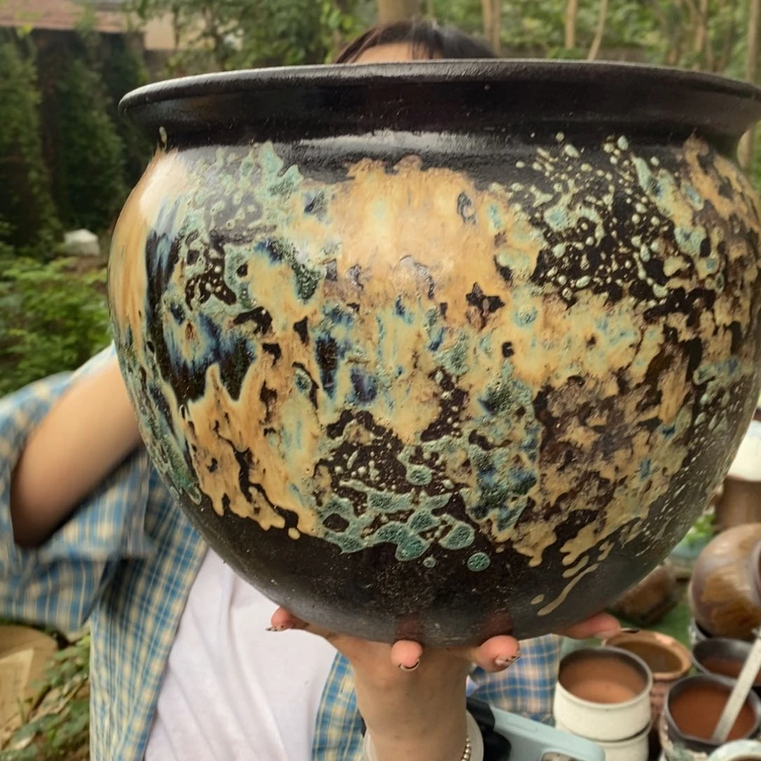 紫砂花盆正品30/25