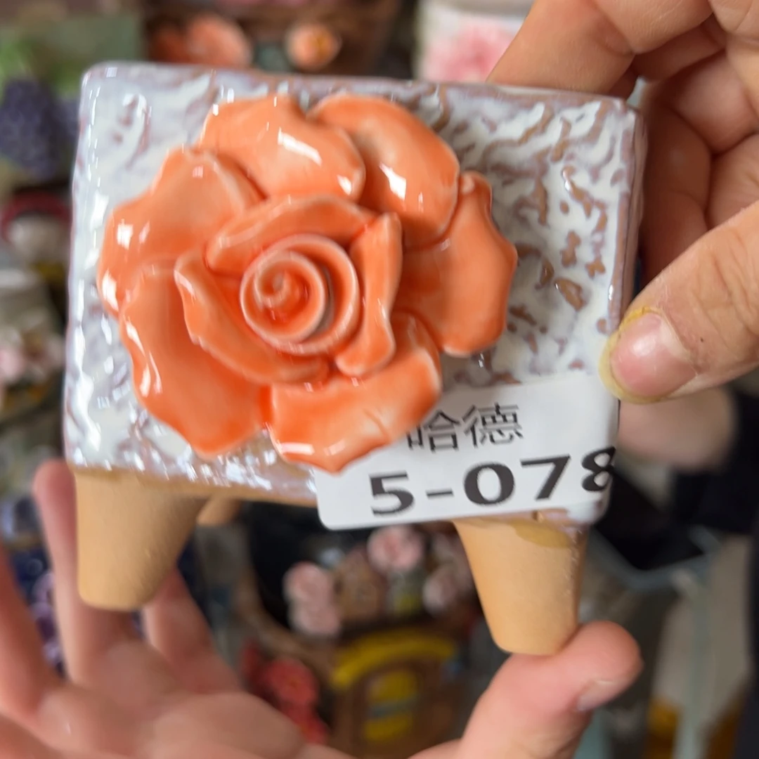 多肉花盆，满20发货，爱退款拉黑