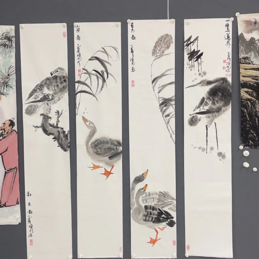 国画陈项周老师绘画