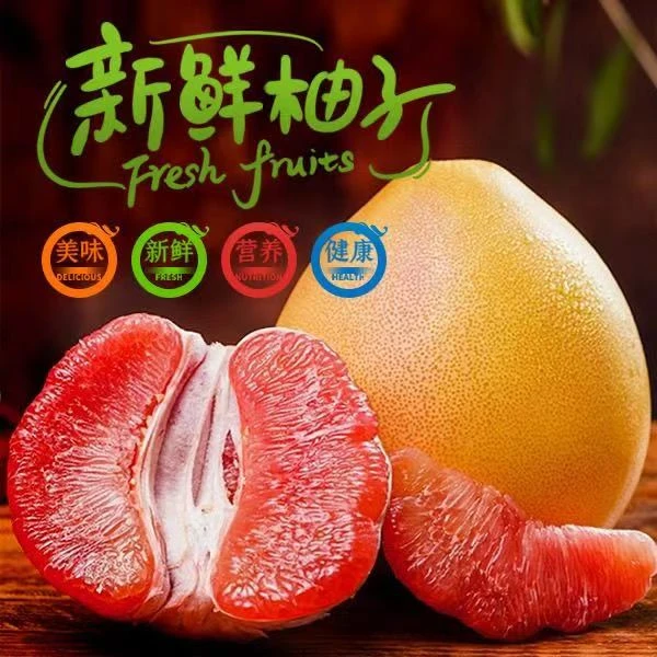 产地直发红心蜜柚新鲜采摘皮薄肉厚多汁应季水果产地直发