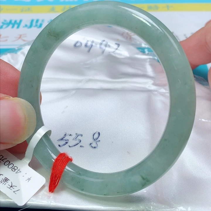 未镶嵌手镯翡翠0442号