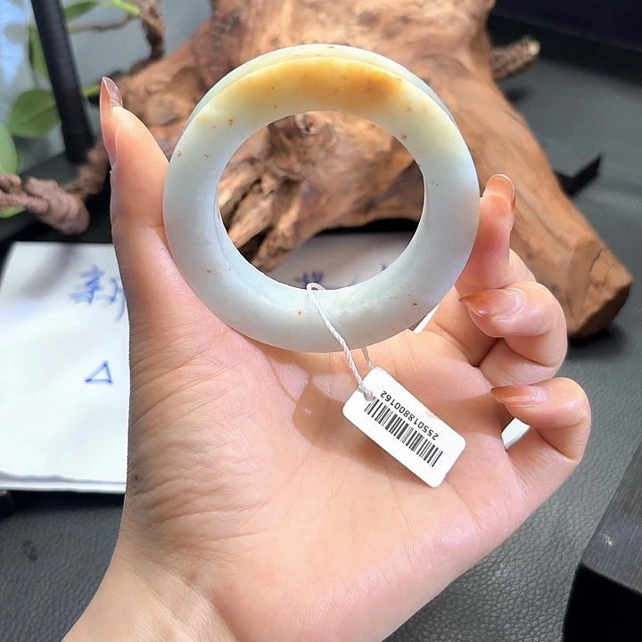 定制翡翠未镶嵌手镯49-55圈口都可以做