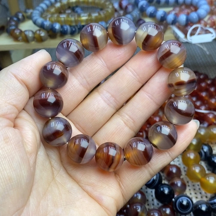 玛瑙/玉髓未镶嵌手链