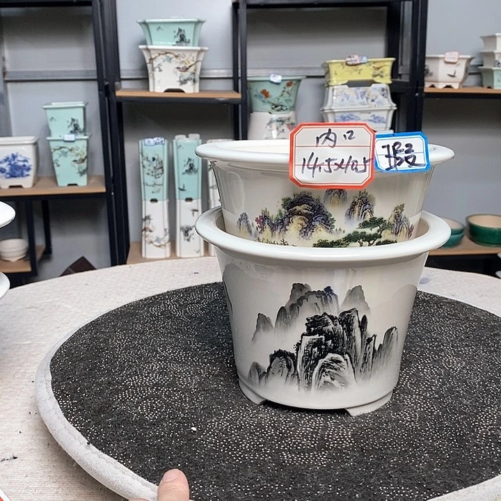 紫砂的花盆很漂亮15