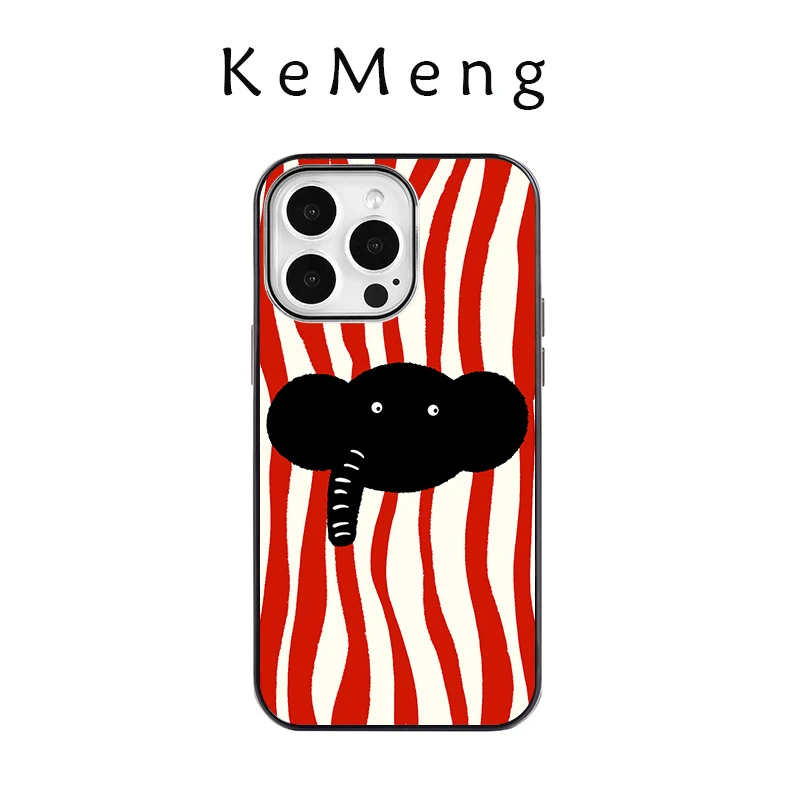 【超高版本新壳体，AI相机键】适用苹果16-12全系列猫咪不发黄手机壳