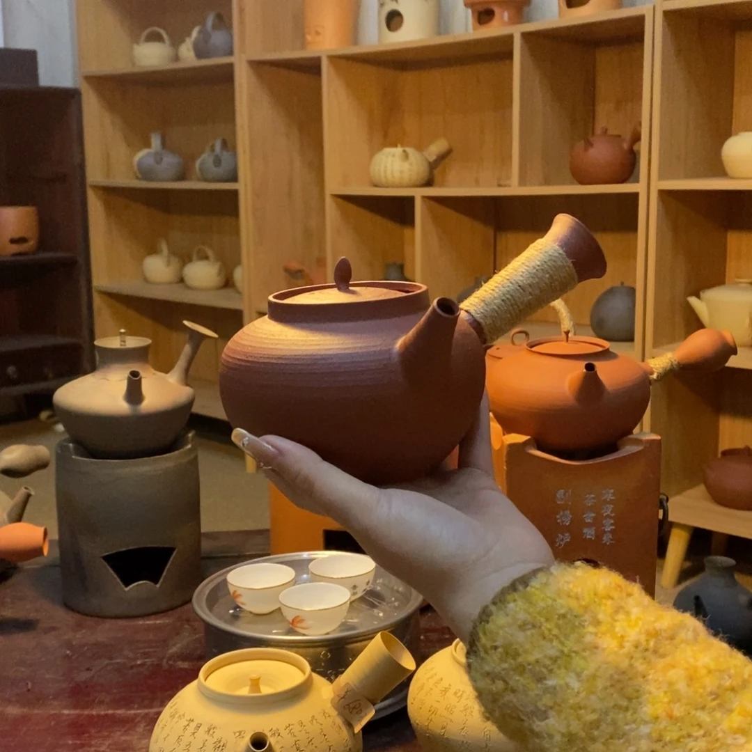 陶如愿砂铫侧把壶550c