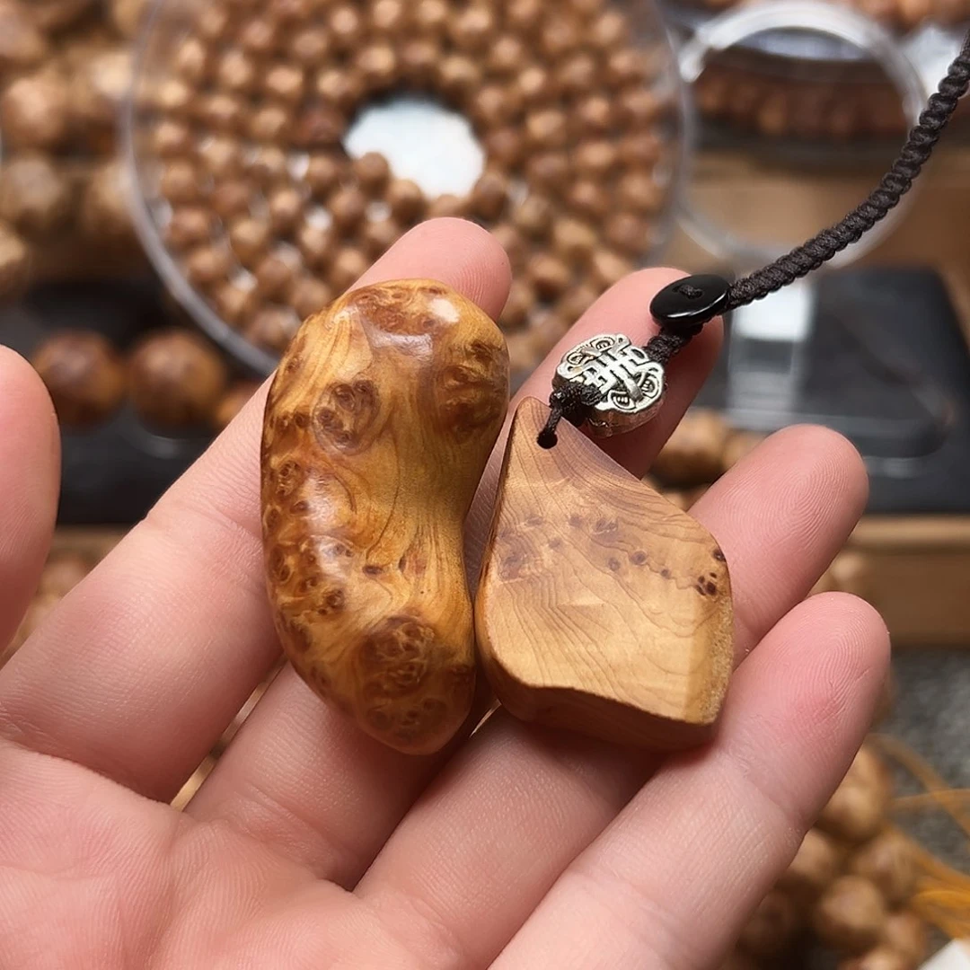 柏木（崖柏）吊坠我***蒙1