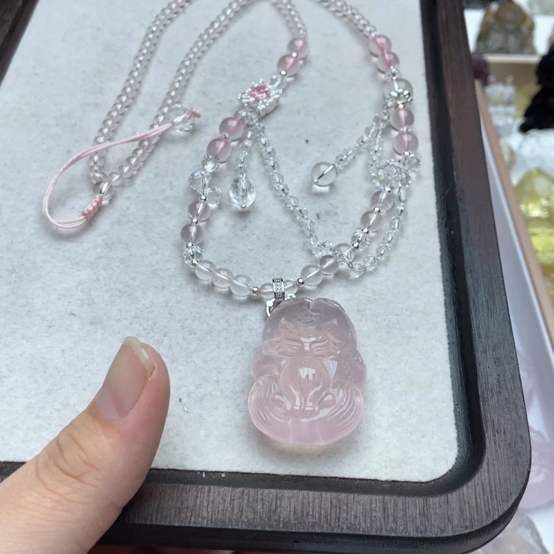 未镶嵌吊坠(不含链)水晶影**?