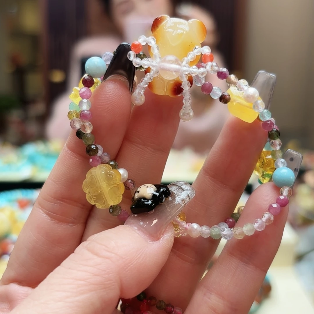 琥珀手链未镶嵌琥珀