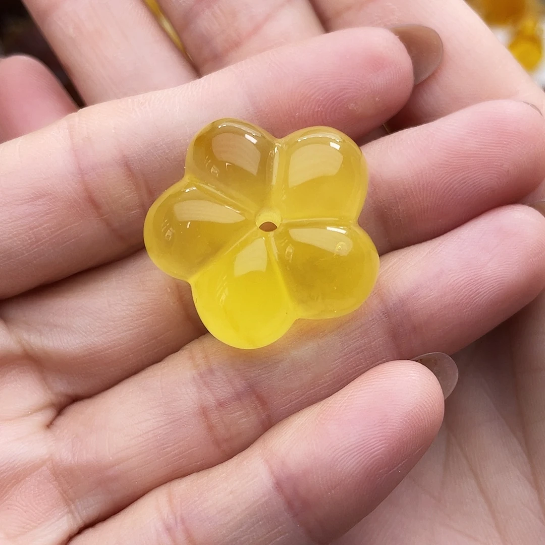 琥珀未镶嵌吊坠(不含链)