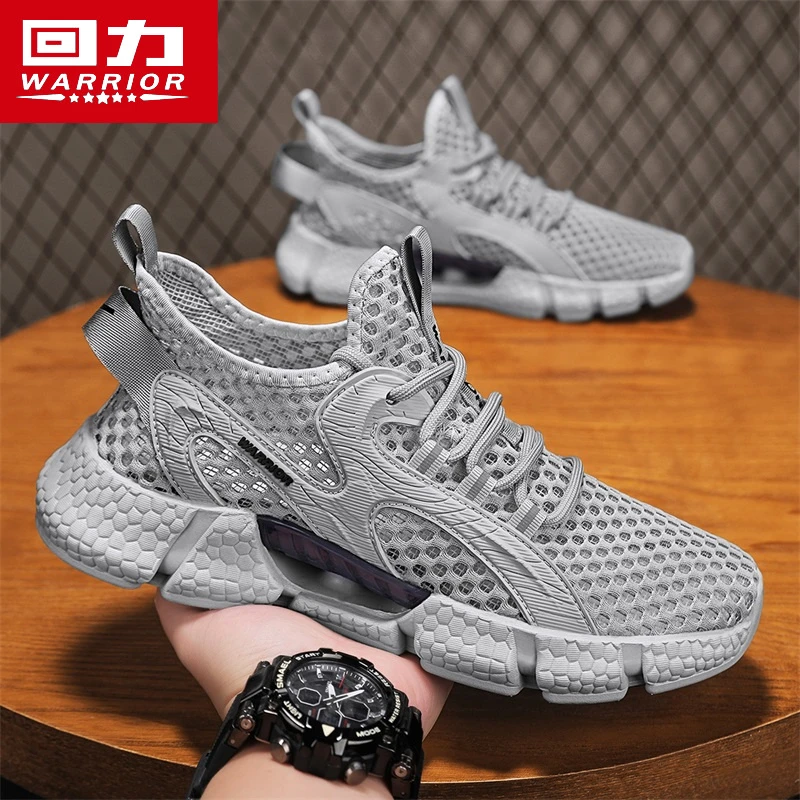 回力男鞋2025新款冬季透气网面运动潮鞋户外登山徒步涉水溯溪鞋子