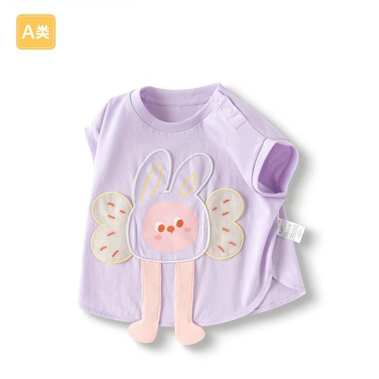 A250201立体鱼鱼婴儿t恤