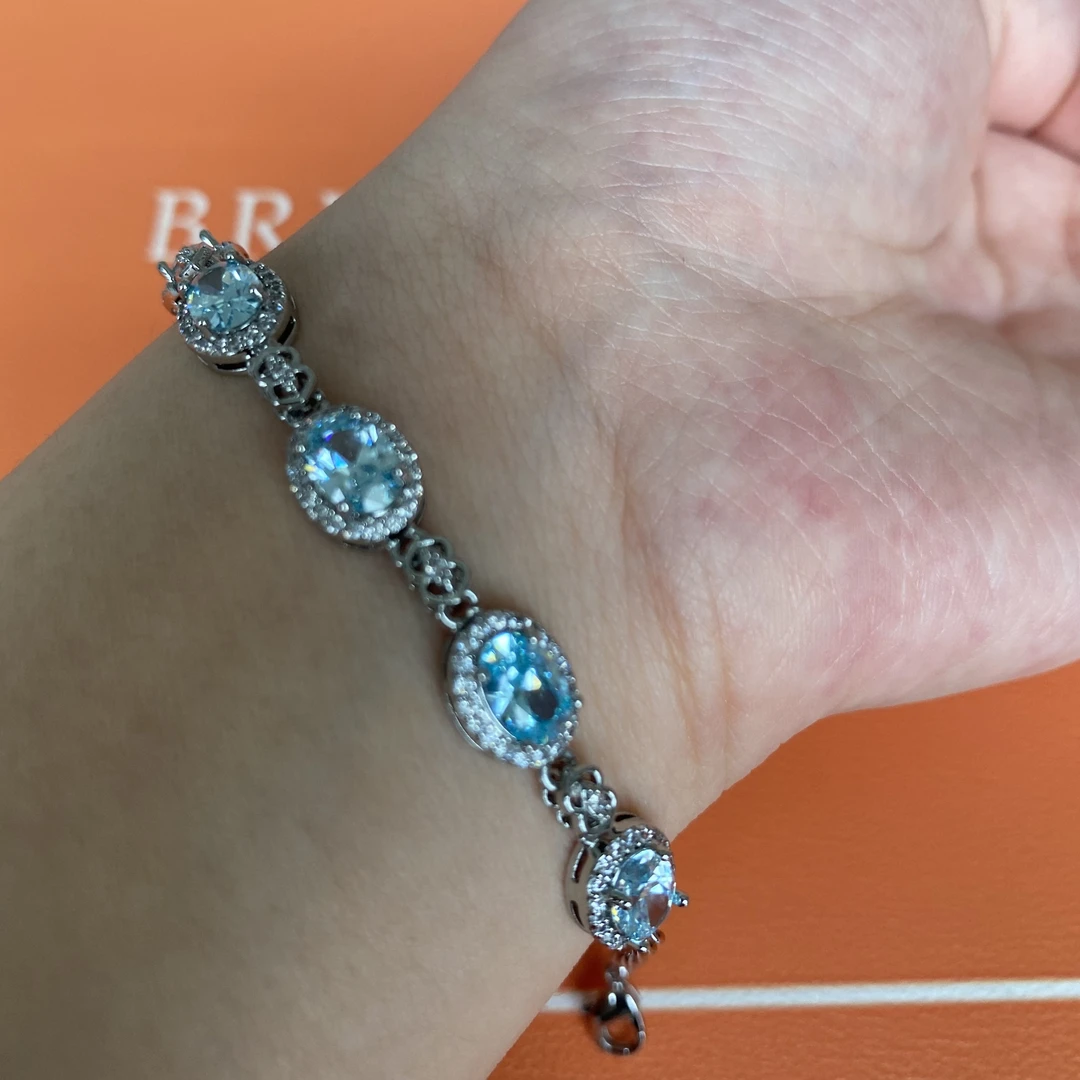 阿鲁沙-圣马利亚天空蓝高奢手链SL019