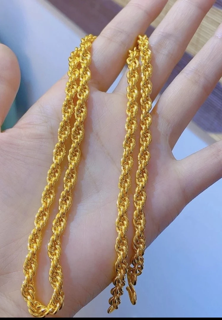 不锈钢项链 青措专享-不锈钢简约百搭M扣粗项链