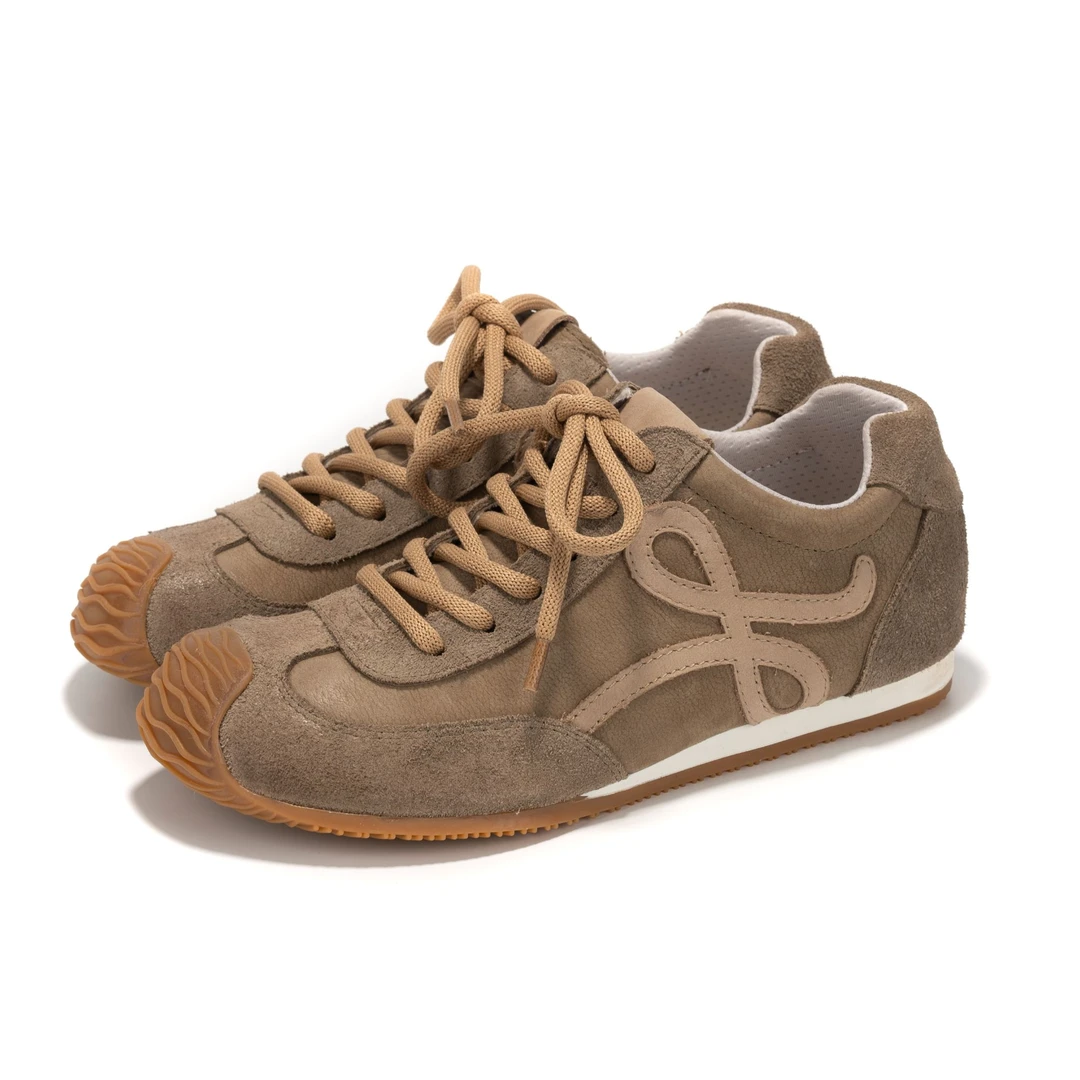 2025春夏上新款头层牛皮复古手工真皮男鞋休闲百搭经典软面8399-1