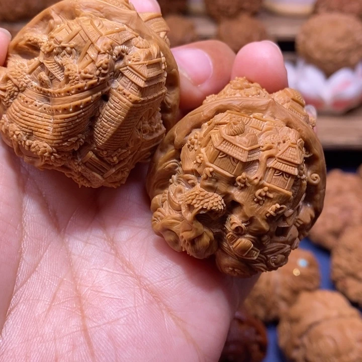 【闪购商品】手串/手链核桃泰***工清明上河图