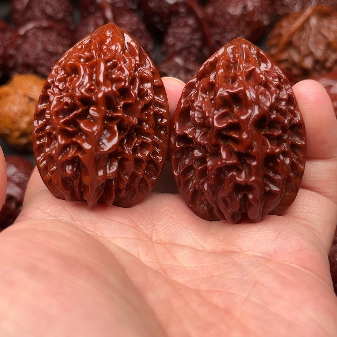 猴头核桃吊坠招财树