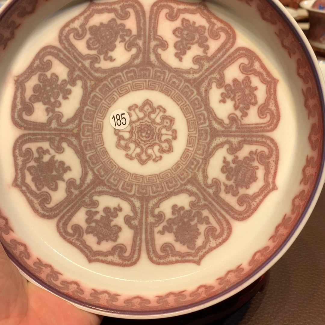 李***摆件185釉里红八宝壶乘gr192