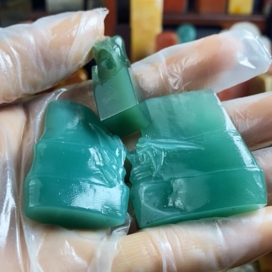 寿山石不*坣寿山品种石原石毛料