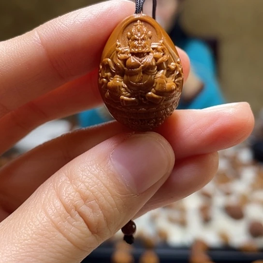 橄榄核手串/手链黄财神