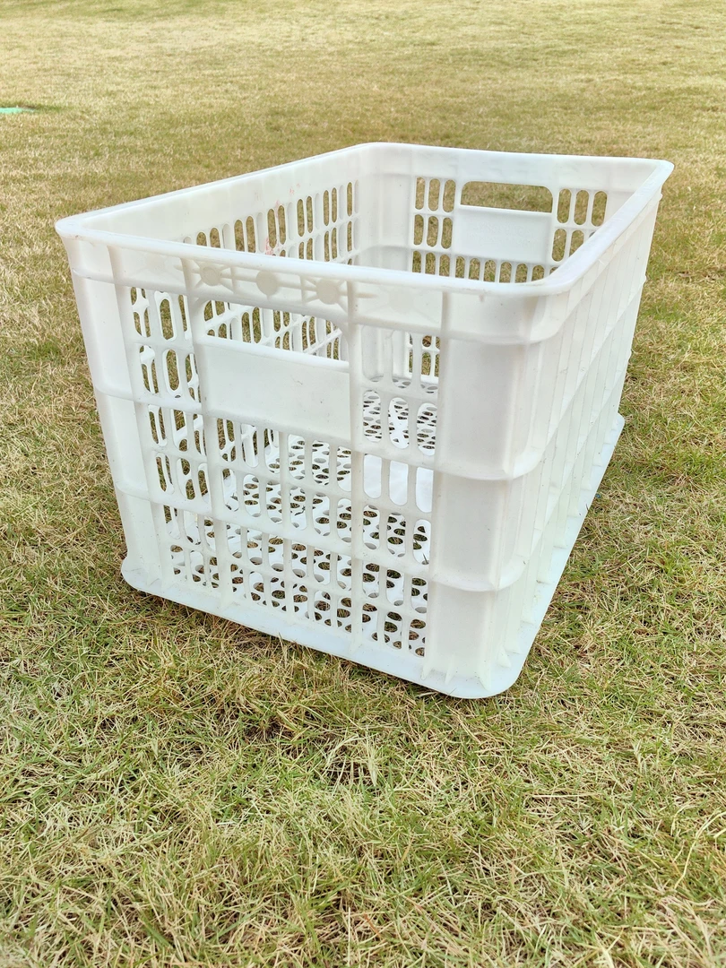 腾欣狮子头专用塑料筐特大号白色胶框成品1个长方形