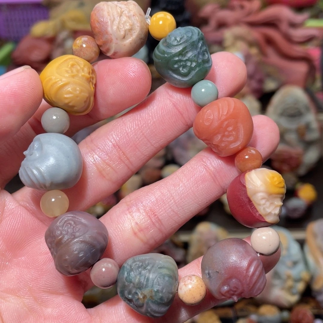 石英质玉未镶嵌手链