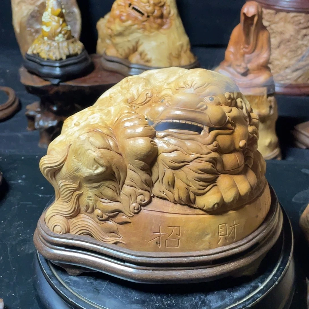 荔枝木嘻****?荔枝木狮子香炉