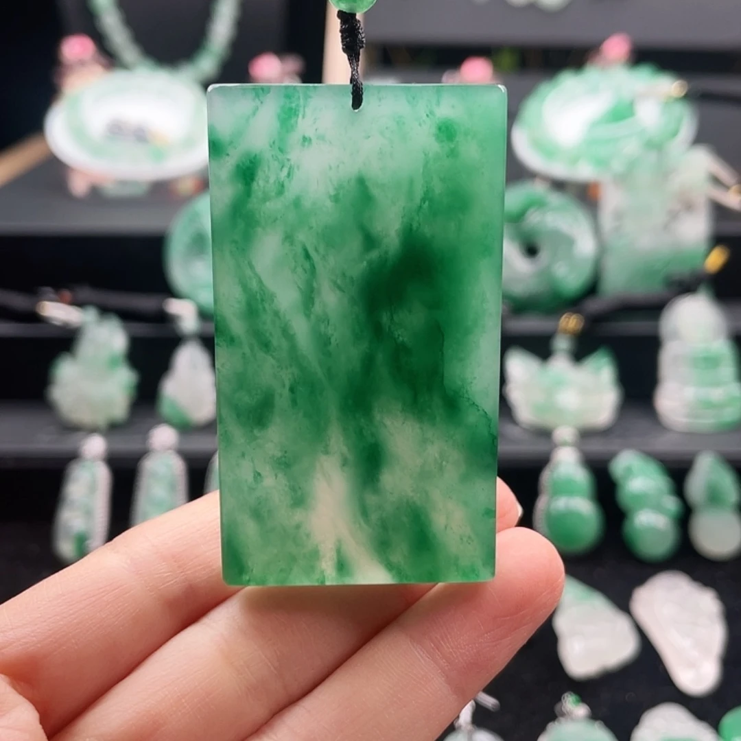 石英质玉未镶嵌吊坠(不含链)
