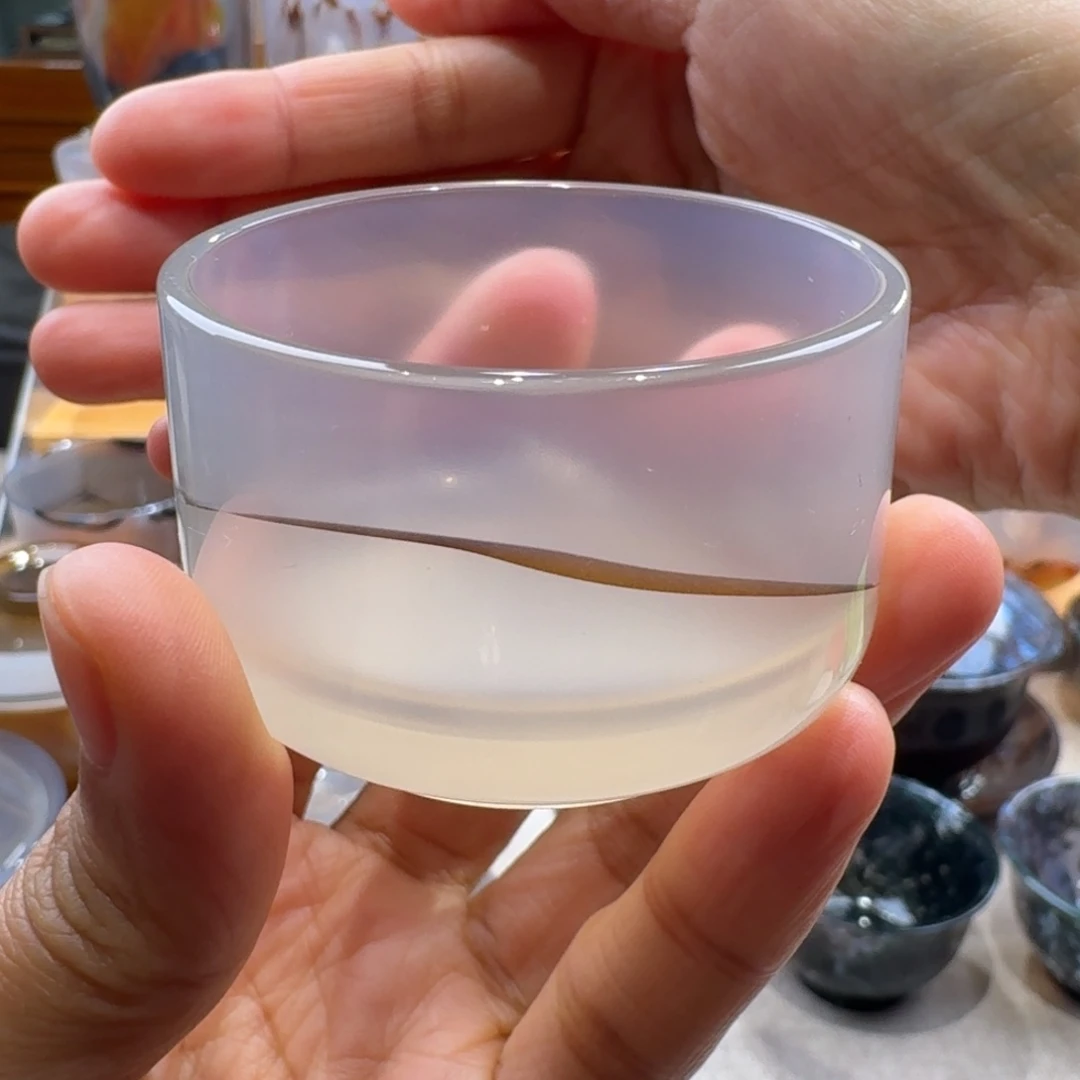 玛瑙/玉髓未镶嵌玛瑙茶杯40毫升