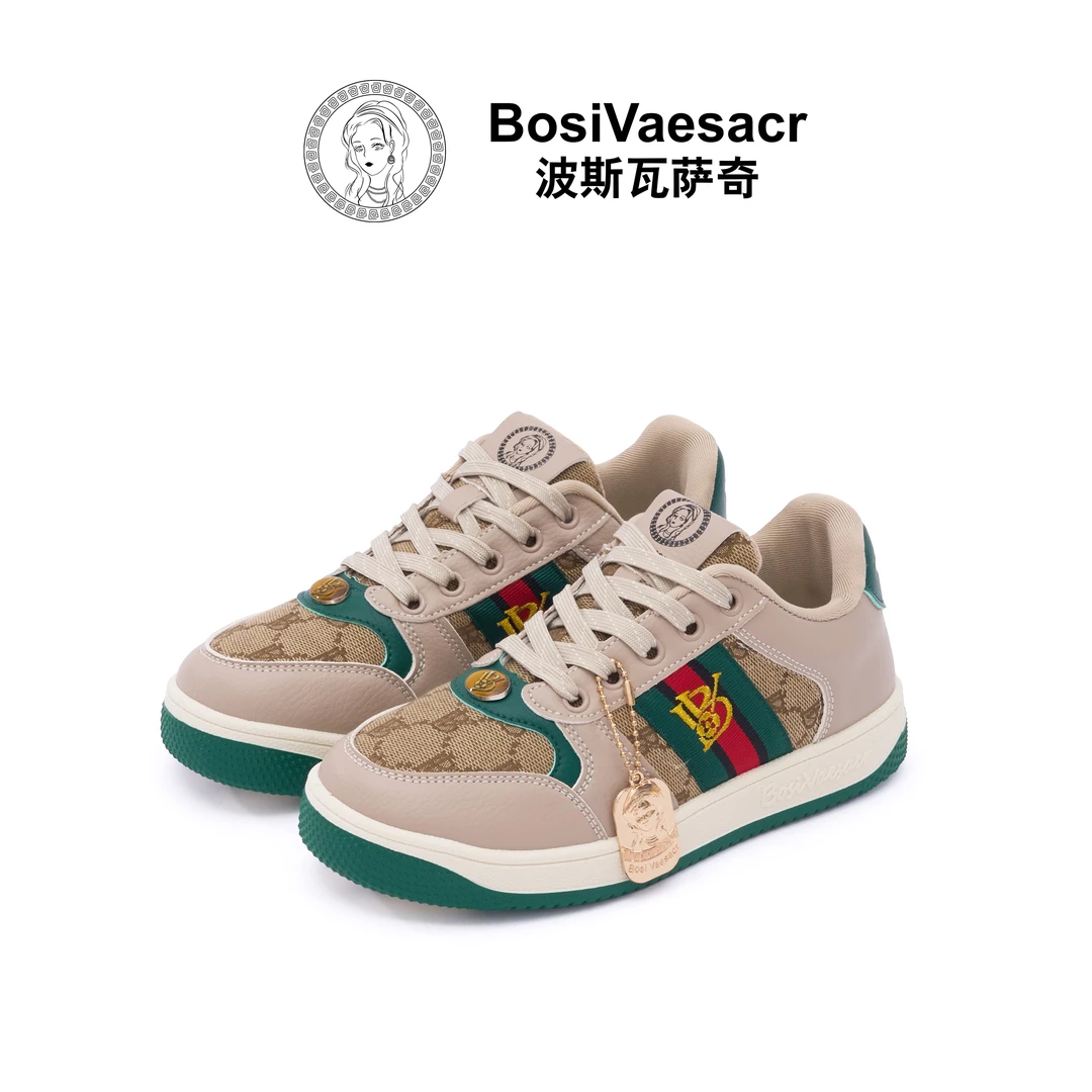 【男女同款】2025四季款Bosi Vaesacr波斯瓦萨奇潮流时尚休闲运动鞋