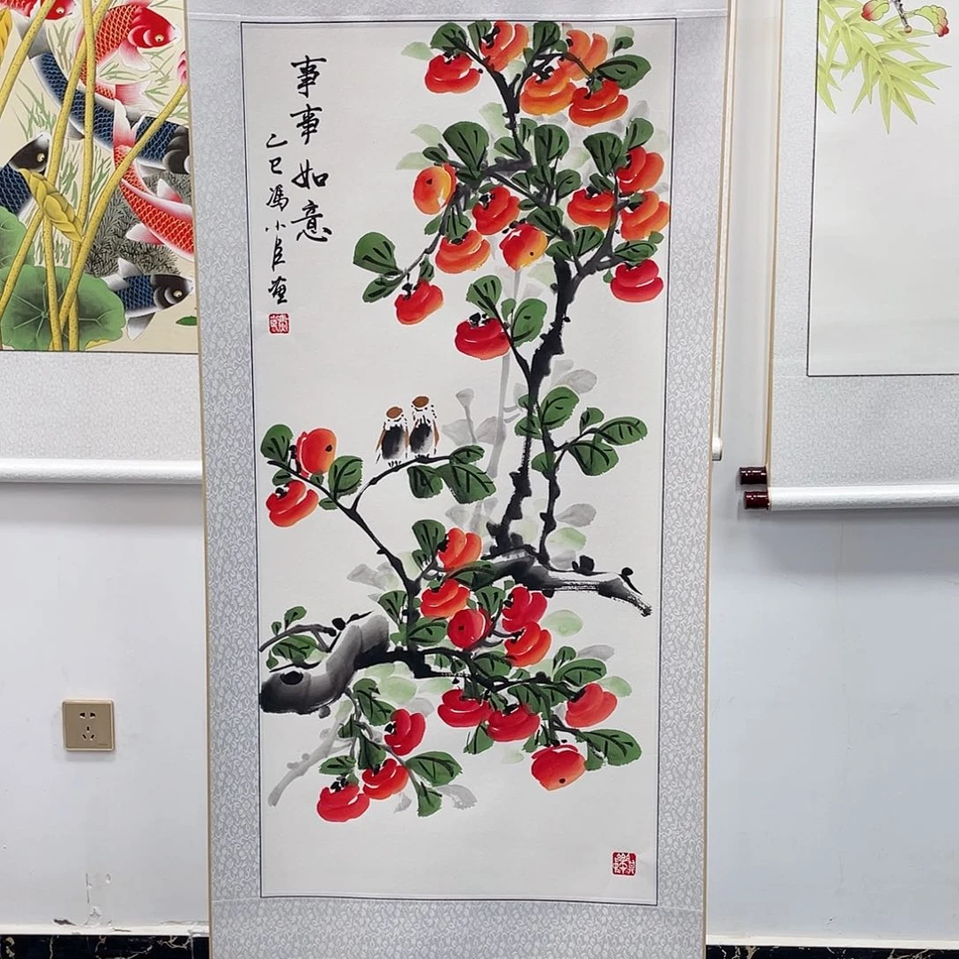 国画手绘画绘画作品