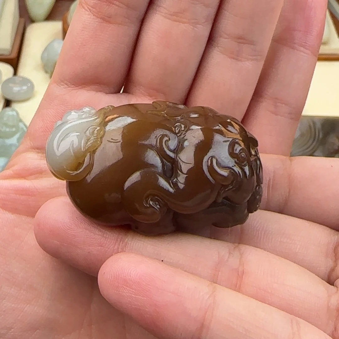 未镶嵌和田玉象定制和田玉