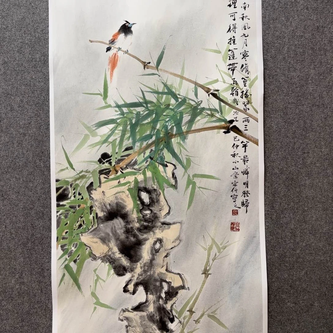 国画谢宗伯老师手绘作品