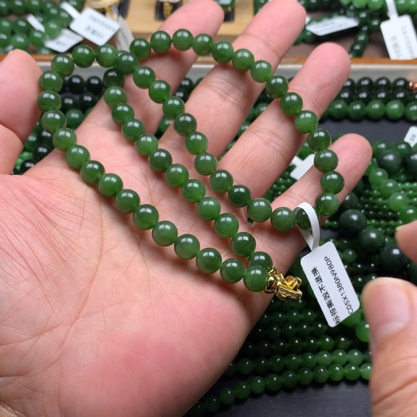 【闪购商品】颈饰未镶嵌和田玉（碧玉）@****N8
