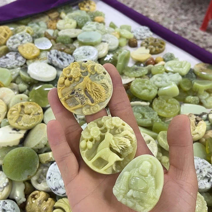 *****合金蛇纹石玉手镯