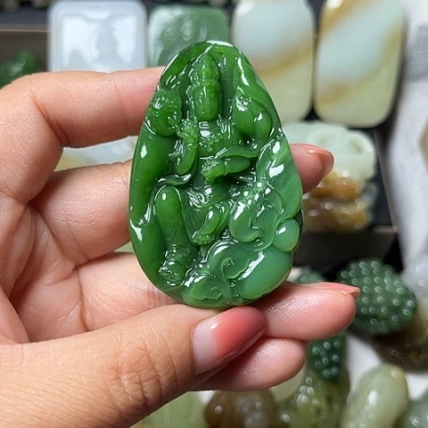 颈饰未镶嵌和田玉鑫****霖