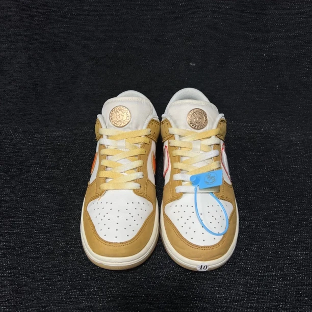 40码 白棕 渐变 休闲鞋