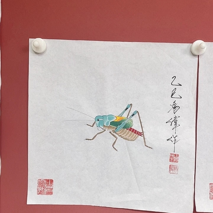 国画冯老师手绘作品