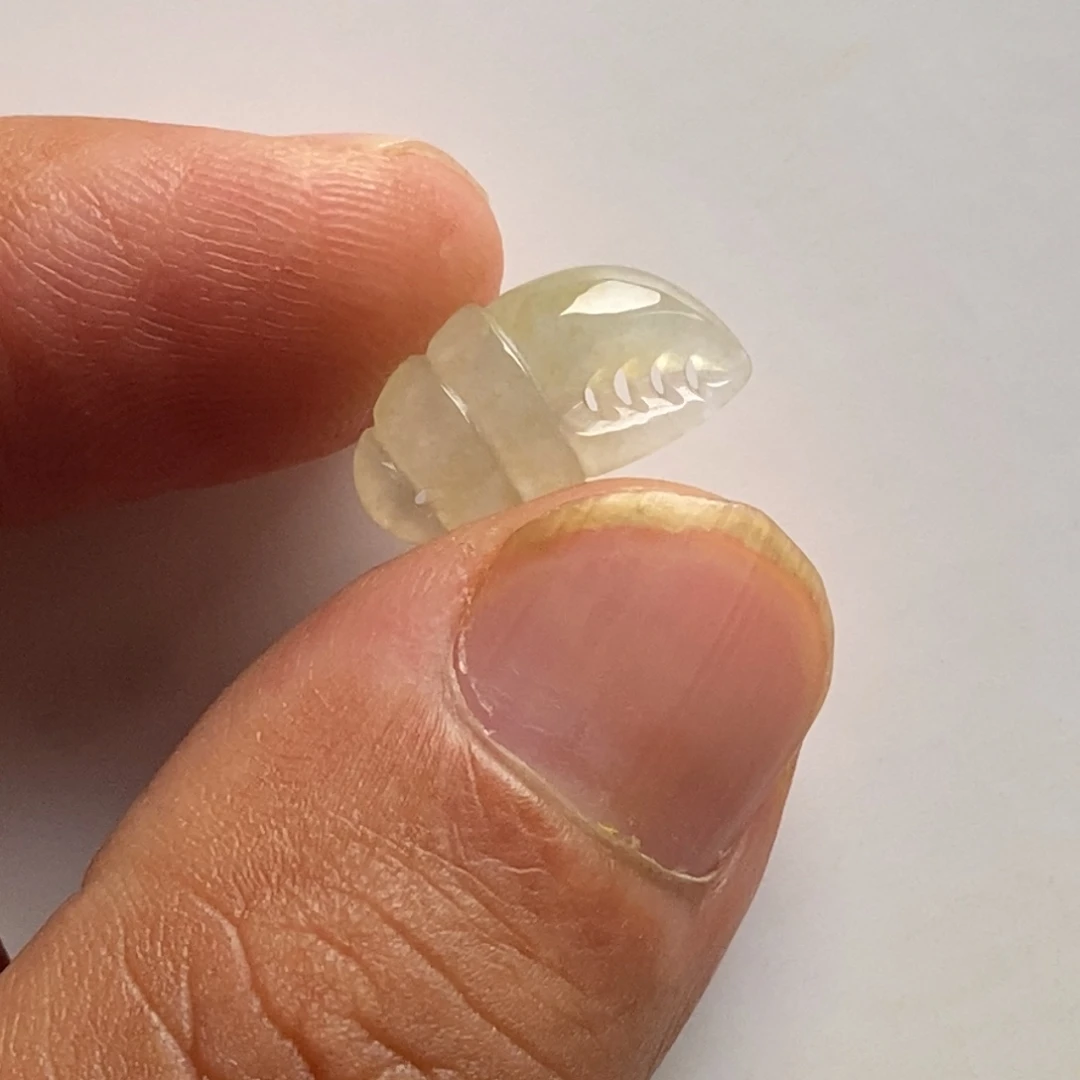 翡翠未镶嵌颈饰天然